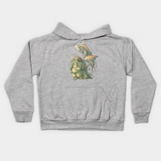 Snail and Mushroom Changelings Kids Hoodie